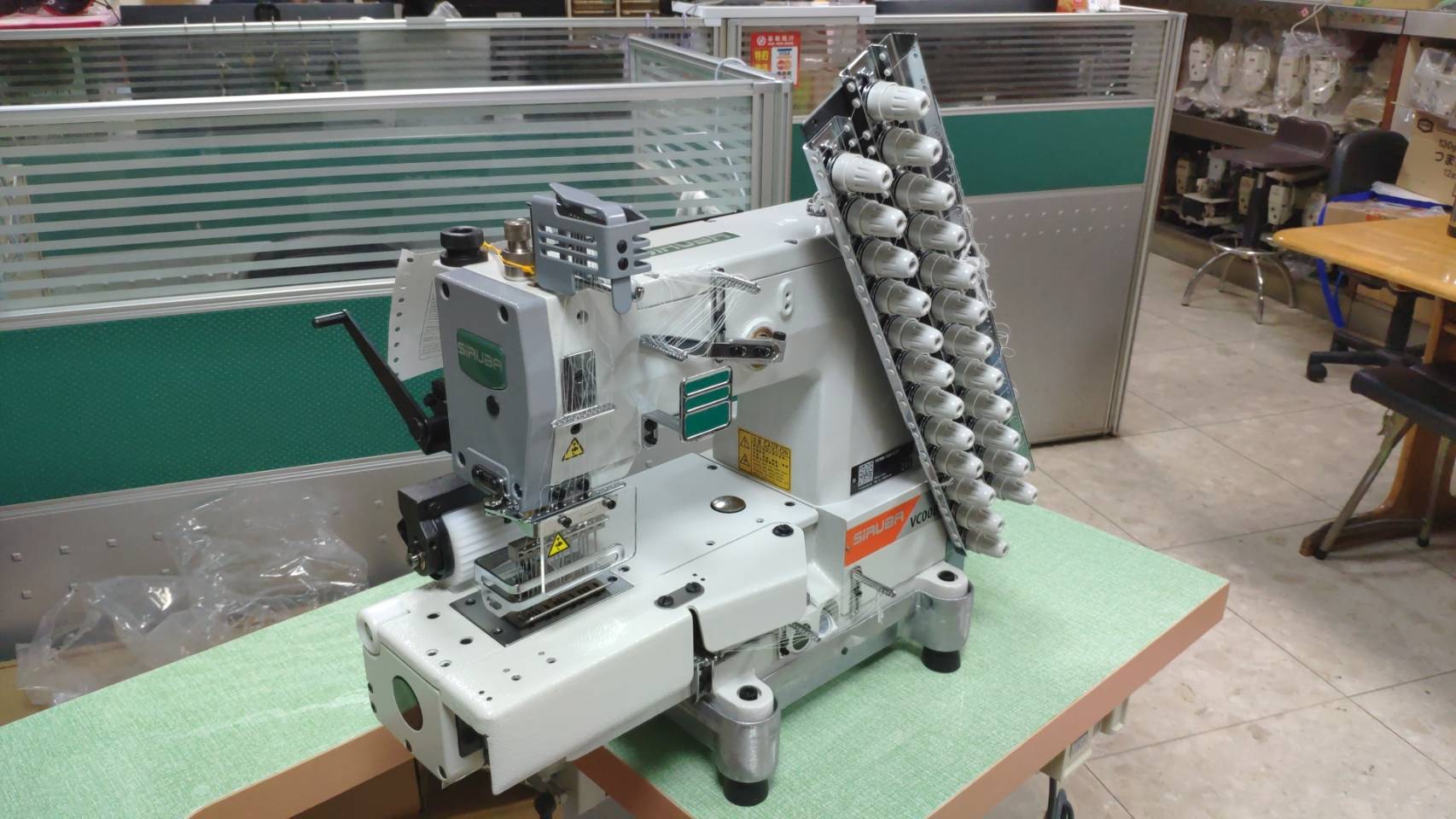 VC008-1332-032P 銀箭牌13針(不等距)多針車- 正義針車企業有限公司